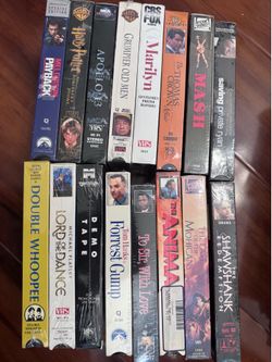 VHS lot sealed new