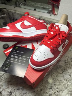 Nike Dunk Low Red White