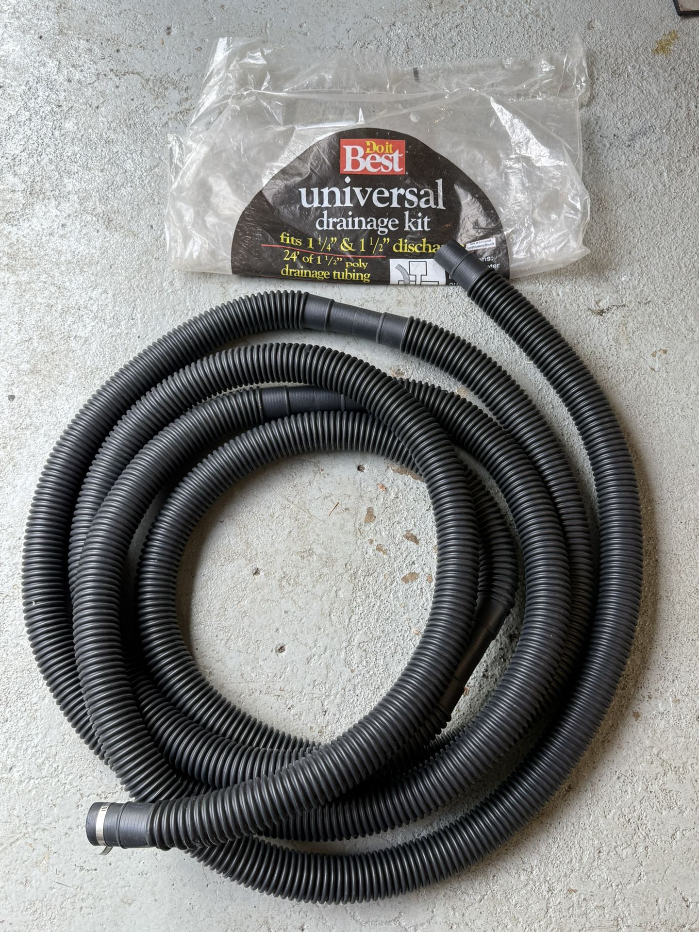 Universal Sump Pump Hose - 24' x 1 1/2" - New
