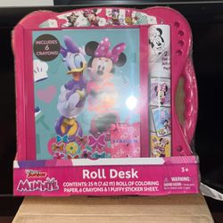 Disney Junior Minnie Mouse Roll Desk
