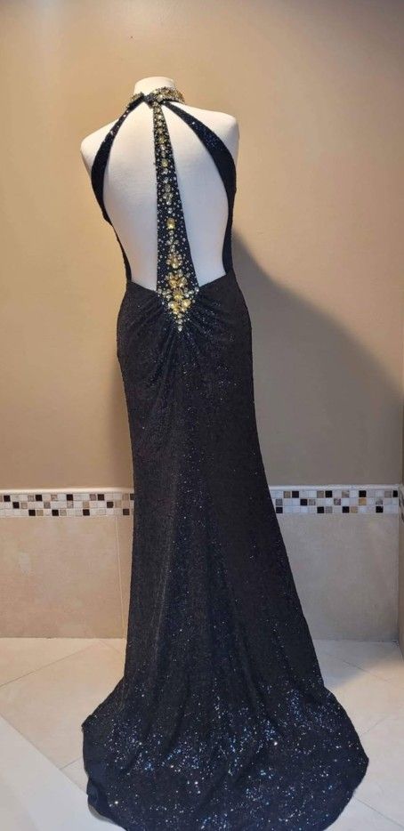 Evening maxi dress size 8-10