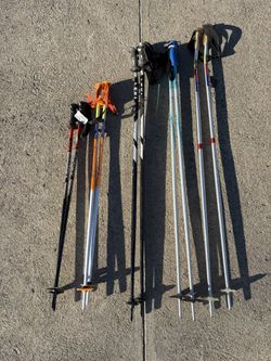 Brand New Ski & Snow Shoe Poles From 22” Thru 54” All Sizes Men’s Women’s And Kids From $39 And Up