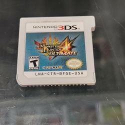 Monster Hunter Ultimate 4 3DS