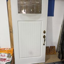 Exterior Door 36” X 80”