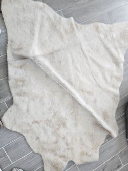Light brown Animal Hide Rug