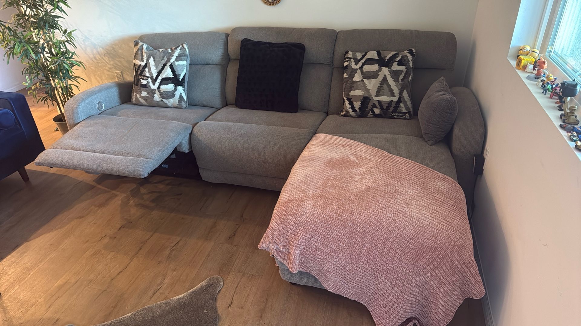 Grey Sectional Sofa For Sale