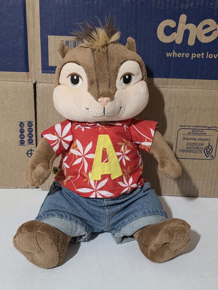 Build A Bear Alvin Plush