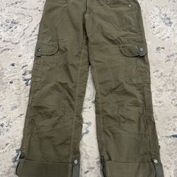 KUHL Women's Size 6 Reg  Convertible Splash Roll-Up Cargo Pants Outdoor