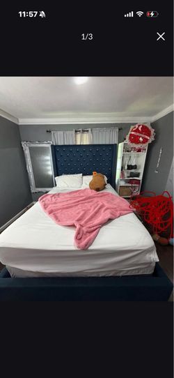 Queen bed frame