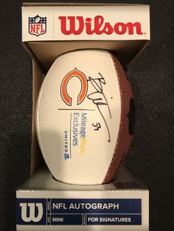 Brian Urlacher autograph ball