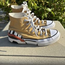 Women's Converse Chuck Taylor All Star Sunblocked Hi Top Shoes Cpx70 Size 7.0