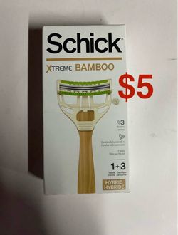 Schick Xtreme Bamboo Hybrid Razor Set