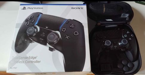 Like new PlayStation DualSense Edge Wireless Controller - Midnight black