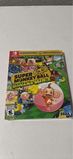 Super Monkey Ball Banana Mania Anniversary Edition Nintendo Switch Brand New