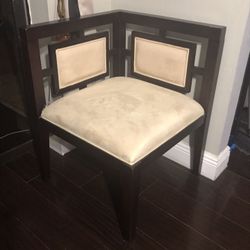 Set makes a Bench or unique corner chairs $100