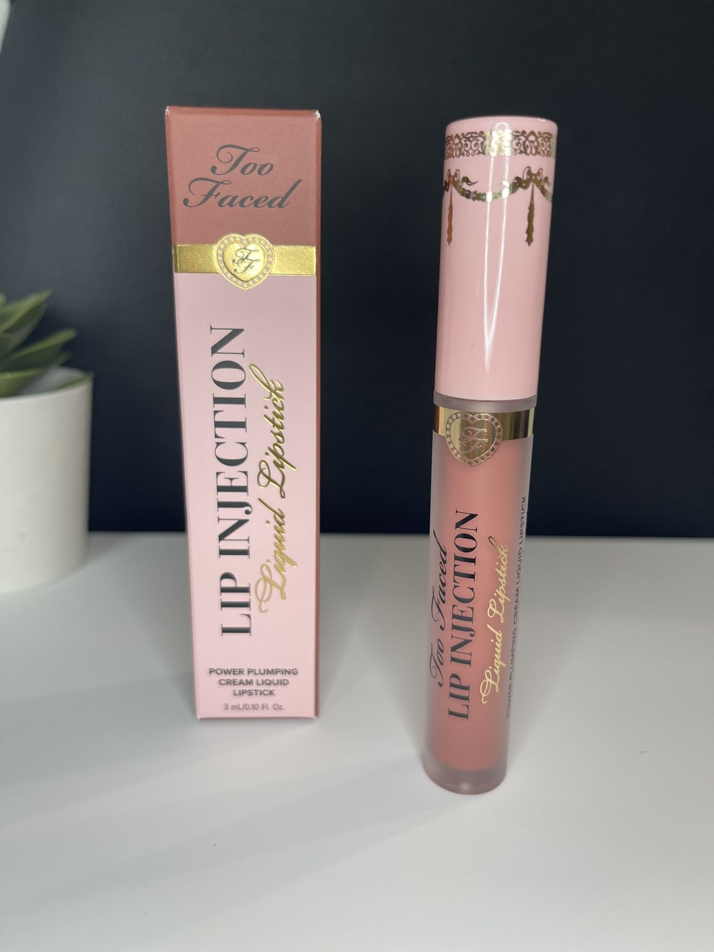 NEW! Too Faced Lip Injection Liquid Lipstick “Give Em Lip”