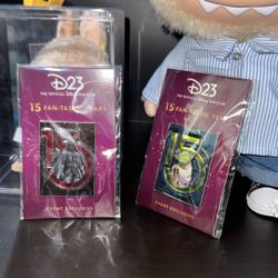 Disney D23 Event Exclusive Pin Darth Vader And Yoda