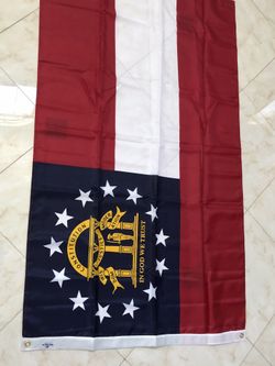 State of Georgia Flags (Qty: 3)