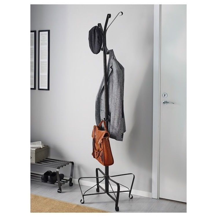 ***Ikea portis coat rack (metal)***