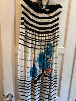 Blue Flower Dress