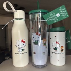 Starbucks Hello Kitty Tumblers