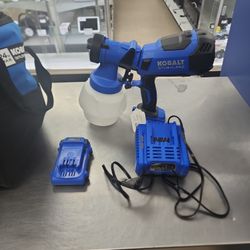 New Kobalt Sprayer Spray Batery  Charger