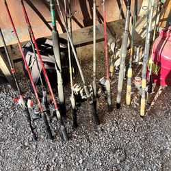 Rods and soft plastics for bass