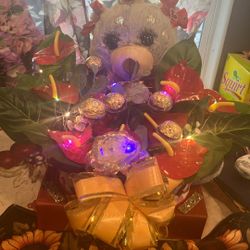Regalo Para Cumpleaños Y Para Toda Ocacion  Canasta Con Oso Grande