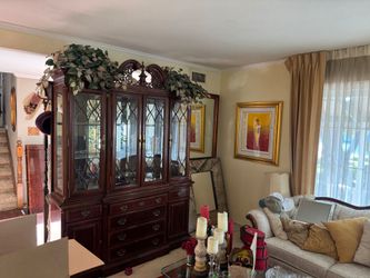 Vintage China Cabinet / Hutch - MASSIVE ESTATE SALE SUNDAY