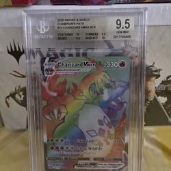 2020 Pokemon Charizard Vmax BGS 9.5 / Psa 10?? Secret Rare 074/073