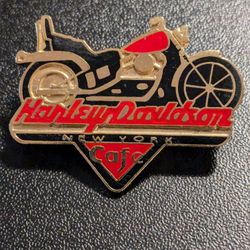 Harley Davidson Cafe New York Collectible Brooch Pin 
