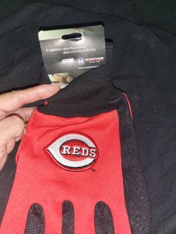 Cincinnati Reds Work Gloves with Tags