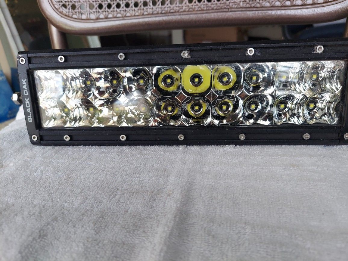 LED Black Oak Front Bump Light