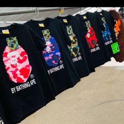 Bape Shirts 🦍 $60      2 For $100