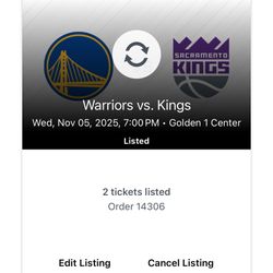 Kings Vs Warriors 11/5