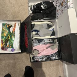 Balenciaga, Gucci, Versace, RAF Simmons Sneaker Pack