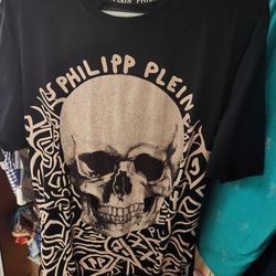 Philip Plein Skull Shirt