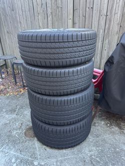 Set of 4 Porsche Sportline Reproduction Aluminum Rims with Sumitomo tires