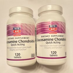 Glucosamine Chondroitrin Quick Acting 120 X 2