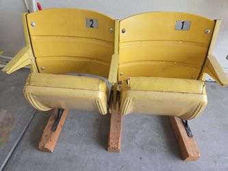Vintage St. Louis Arena seats