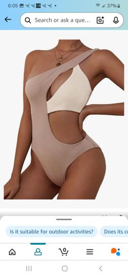 Women One Piece Swimsuit Bikini - Small