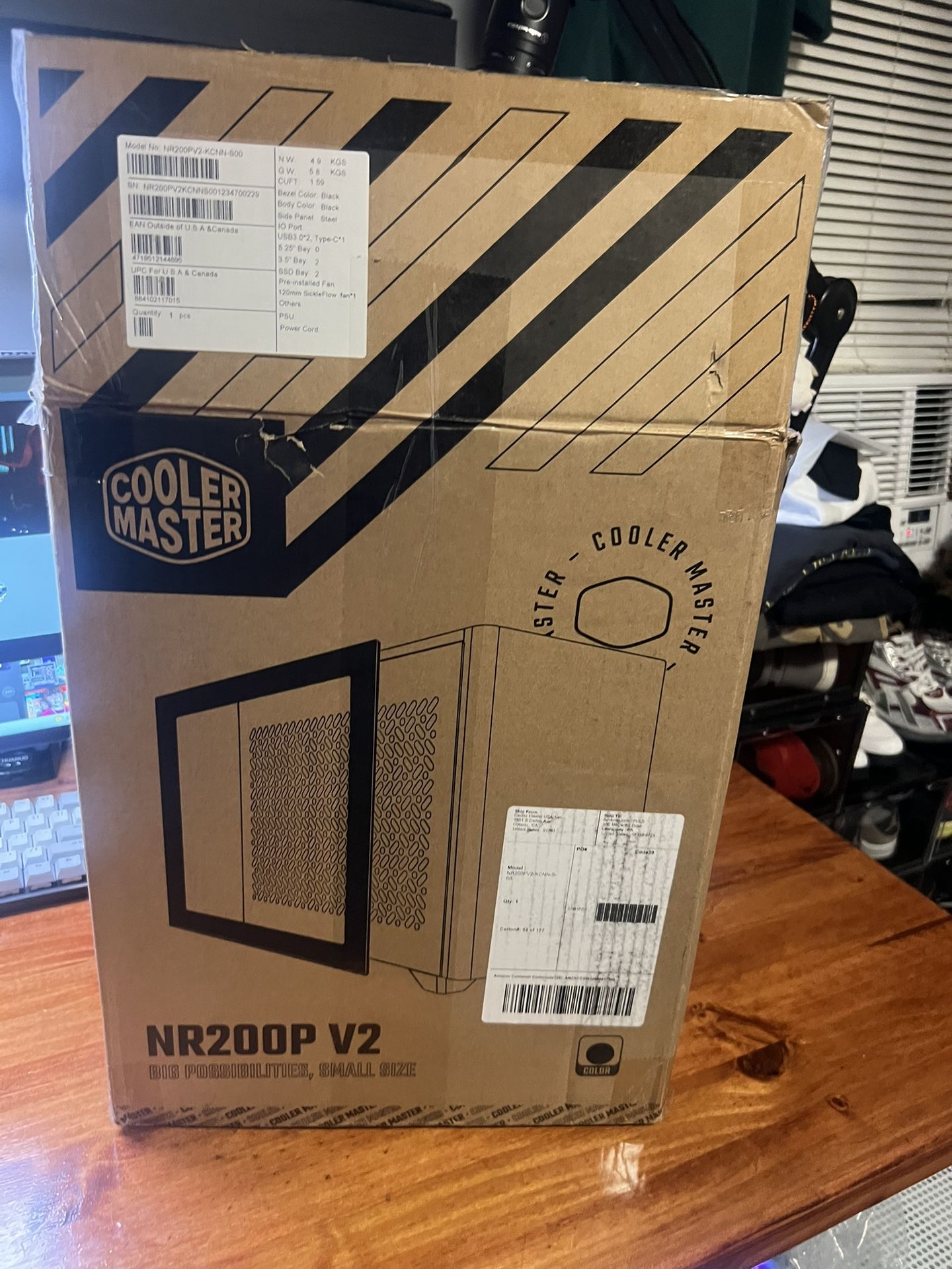 Cooler Master Nr200p V2 Pc Case 