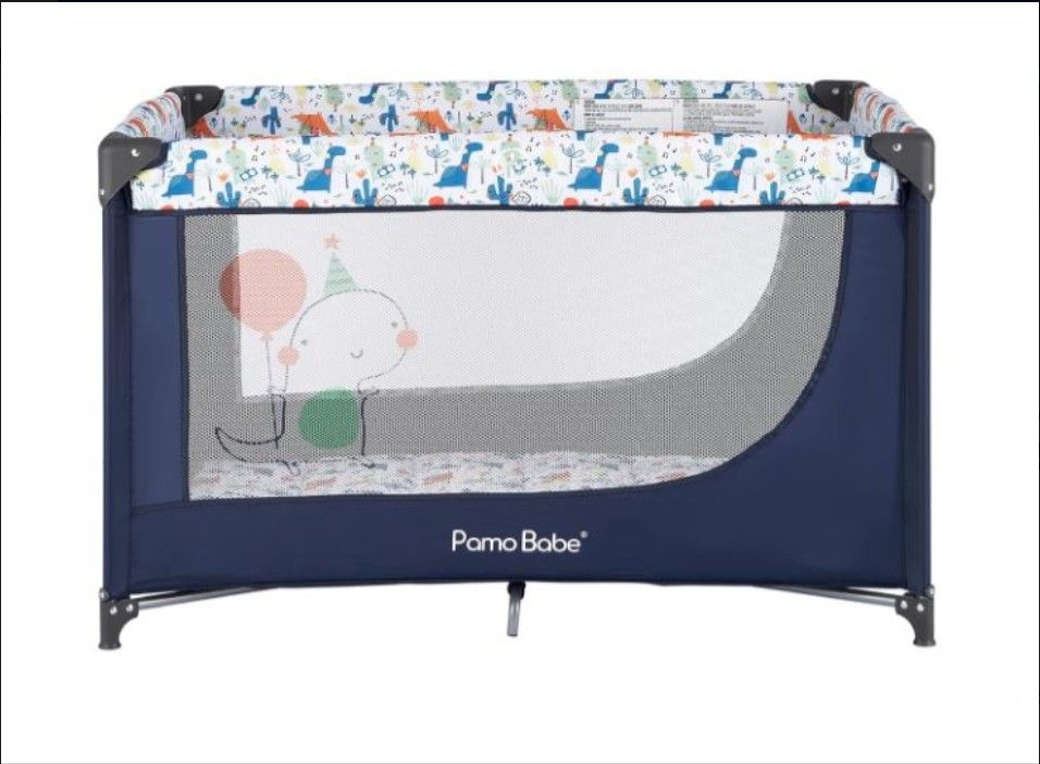 Baby / Infant -Play yard-Playpen-Carry Bag, Blue Travel Foldable Portable by Pamo Babe