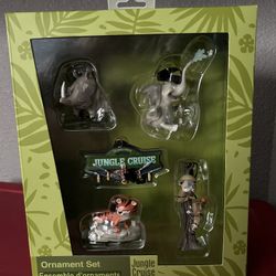 Disney Jungle Cruise Christmas Ornament Set