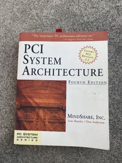 PCI System Architecture Fourth Edition By Tom Shanley 