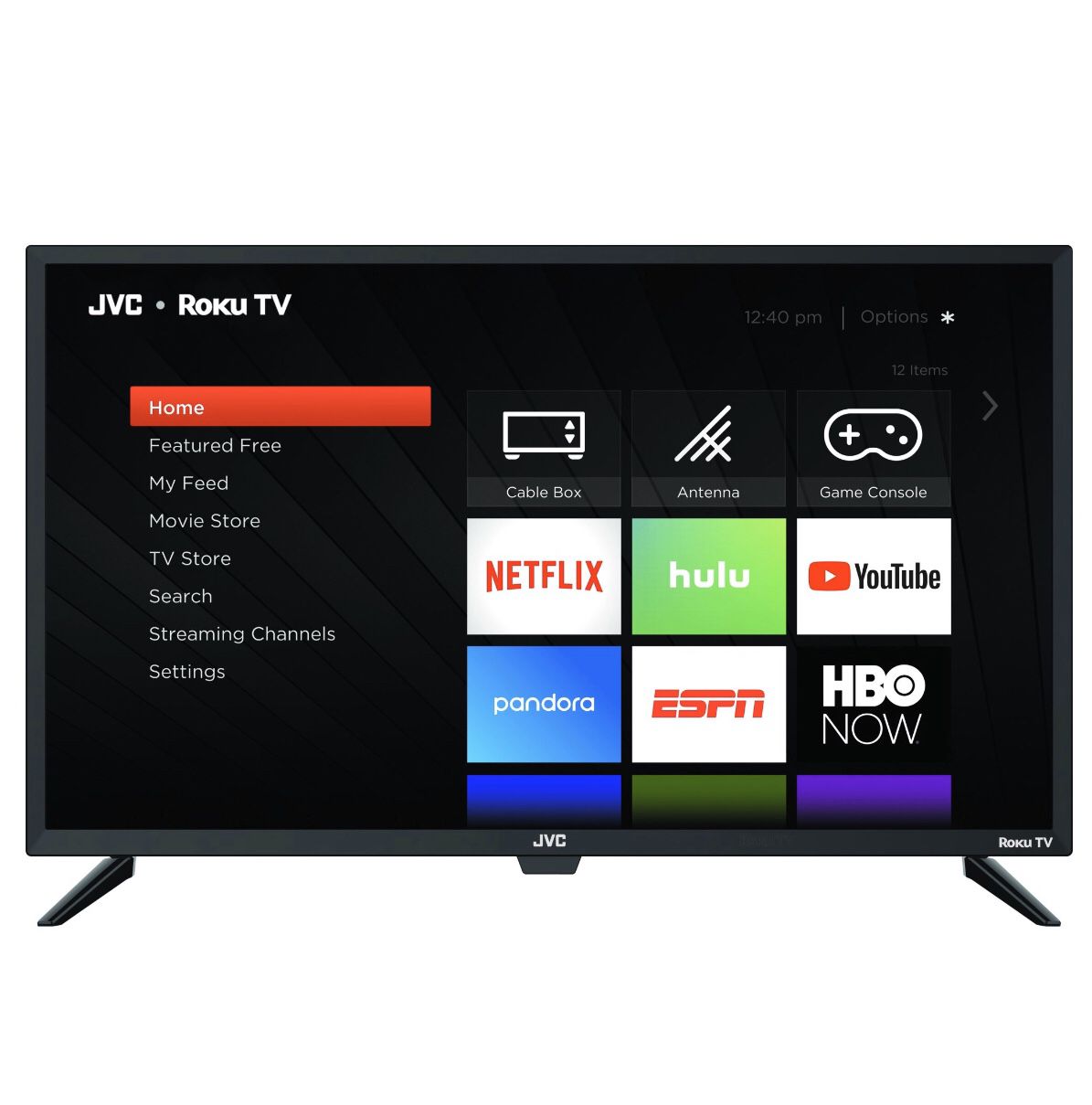 Brand New JVC 49in smart TV with Roku 1080P
