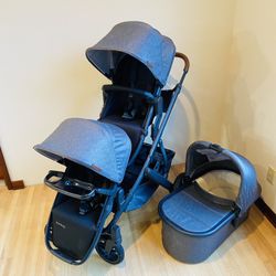 Uppababy Vista V2 Double Stroller 