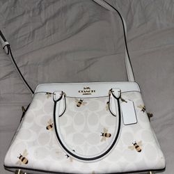 Coach Bee Print Purse