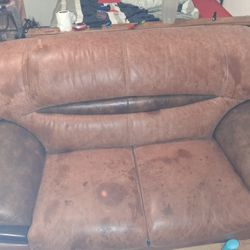 Leather Couch