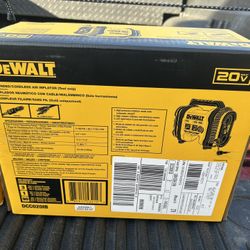 NEW DEWALT BATTERY AIR INFLATOR